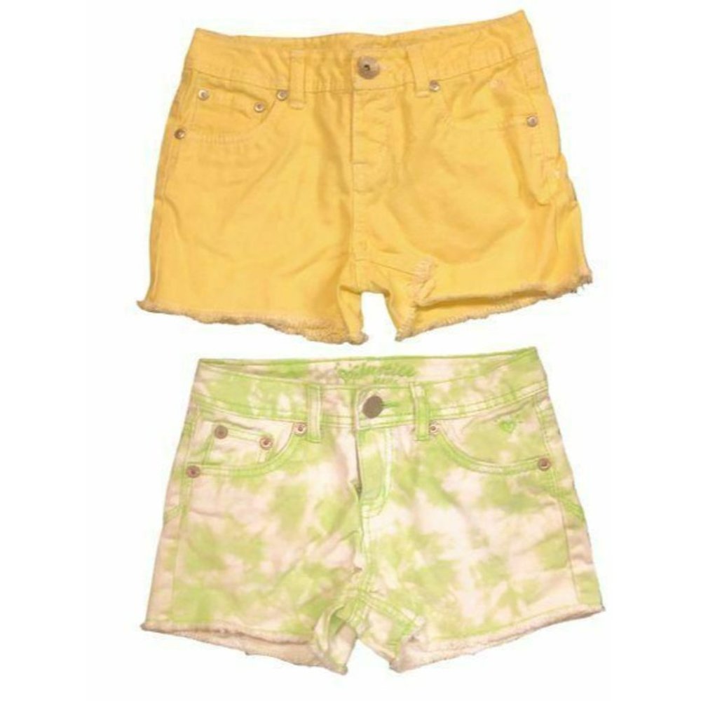 Justice denim shorts LOT OF 2 SIZE 10R - Picture 3 of 4
